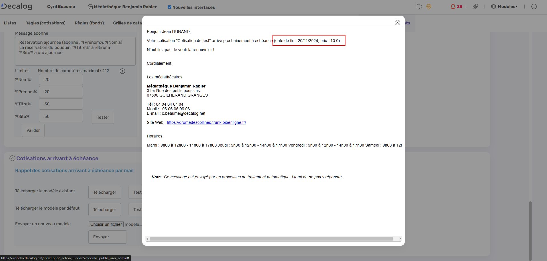 V14.6-2.5-Modèles de document_ajouter un modèle paramétrable pour l'avertissement par mail en cas de cotisations arrivant à échéance.png